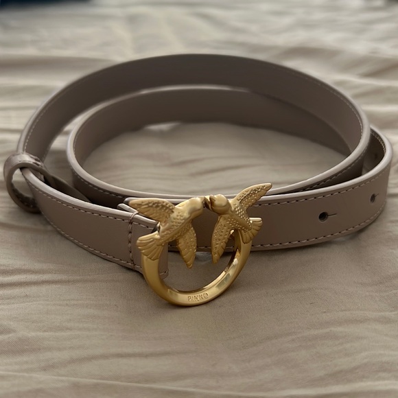 Pinko genuine leather belt never worn - Picture 1 of 5
